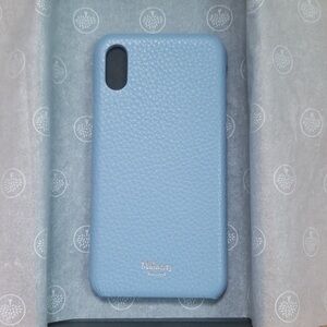 NWT Mulberry iPhone X/XS Cover Pale Slate Color